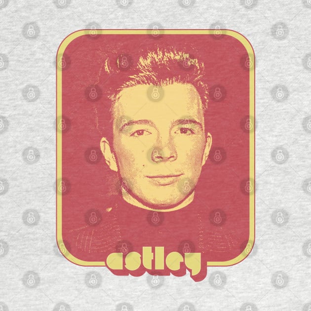 Rick Astley / Retro 80s Fan Tribute Design by DankFutura